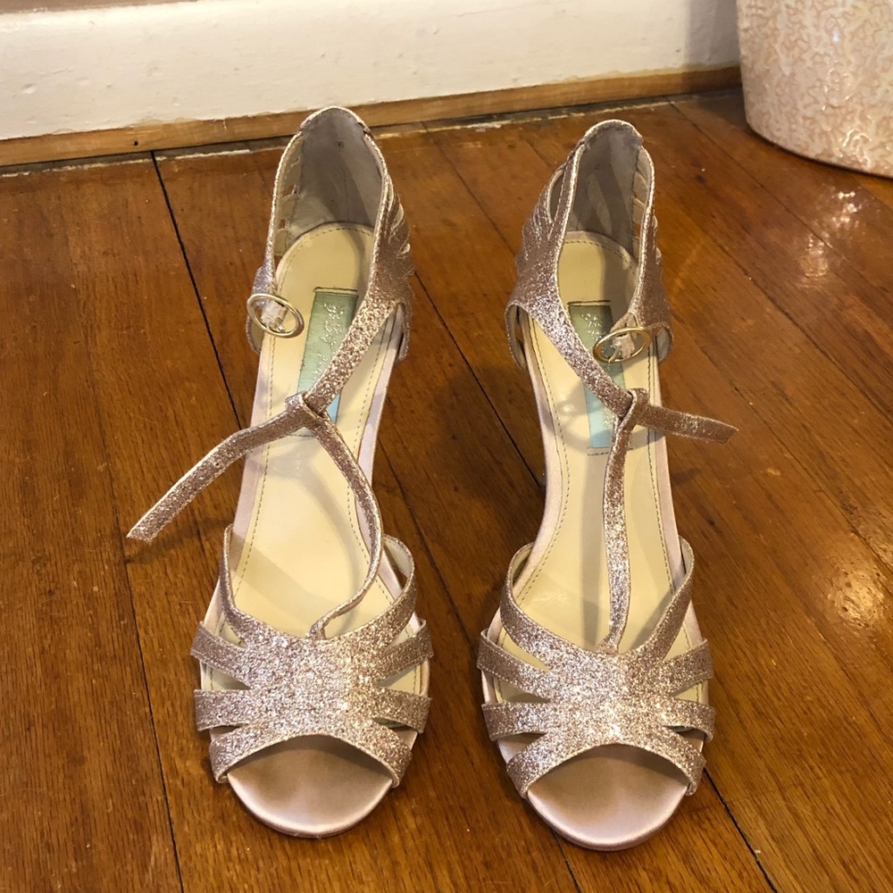 Gold heels